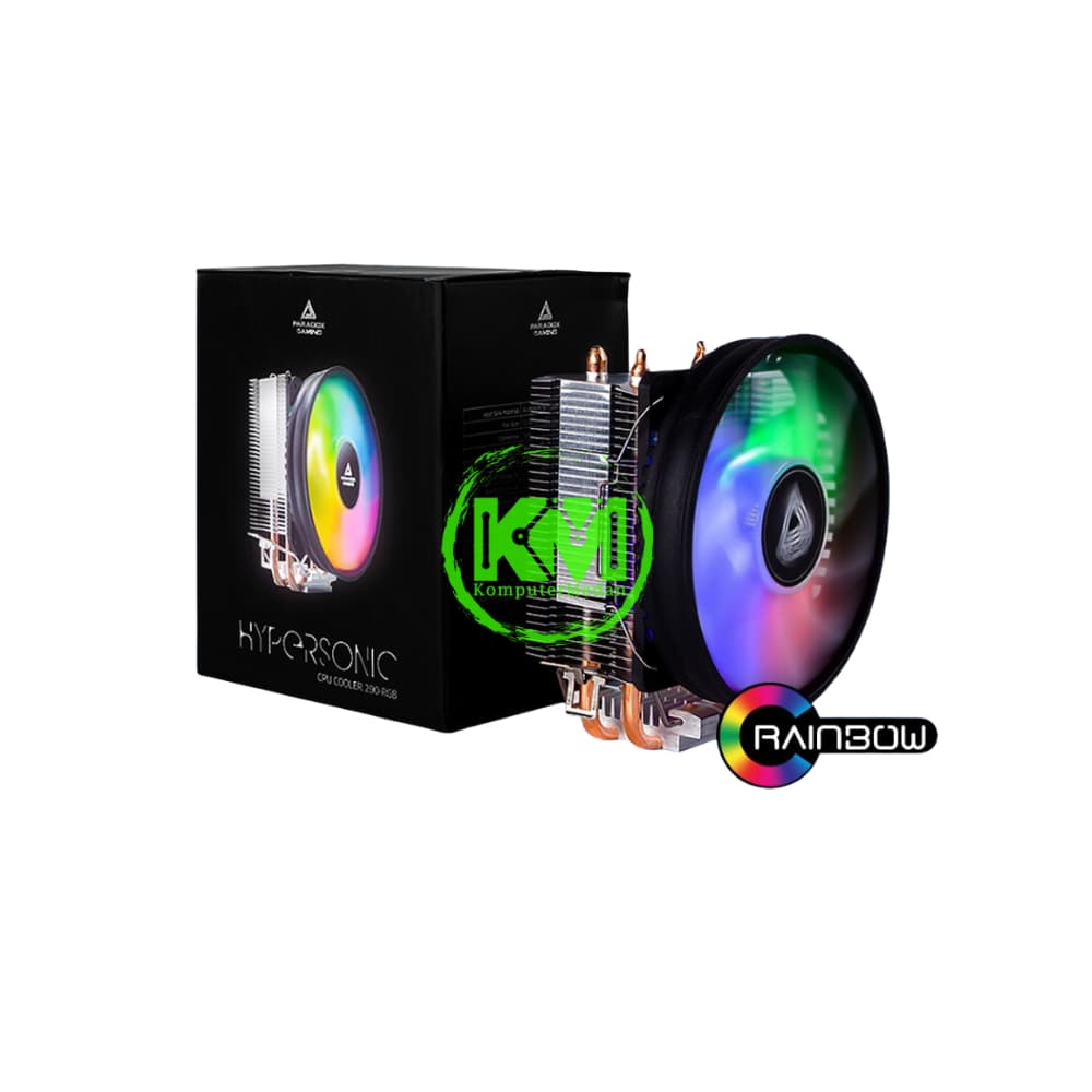 PARADOX GAMING HYPERSONIC 1290 RAINBOW BLACK FAN CASING - Image 1