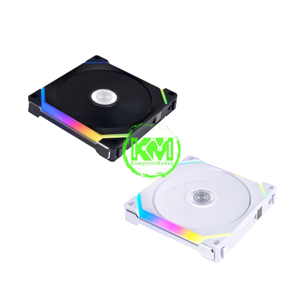 LIAN LI SL 120 V2 ARGB 3 PACK BLACK WHITE FAN CASING - Image 3