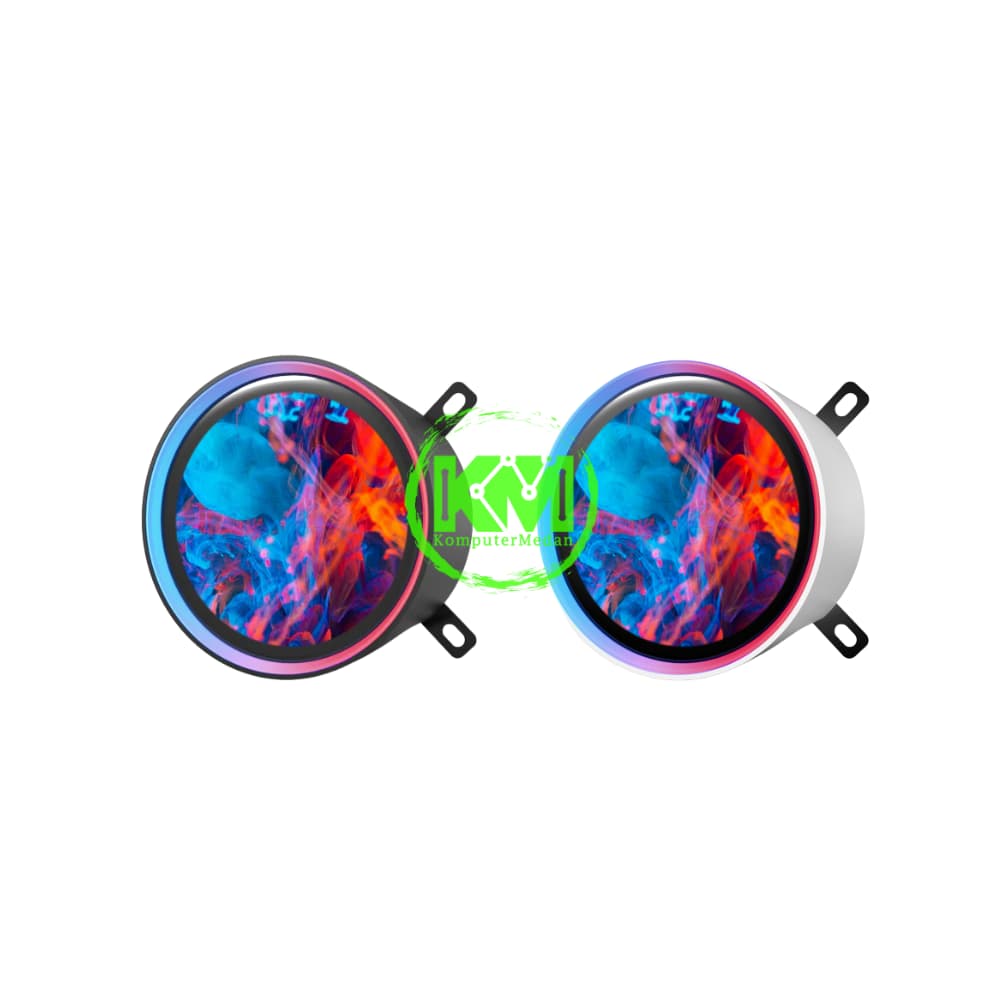 NZXT KRAKEN ELITE 240 RGB BLACK WHITE FAN PROCESSOR - Image 3