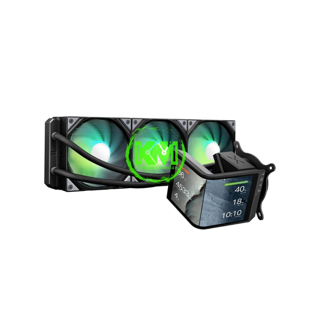 TRYX PANORAMA SE 360 ARGB COOLER BLACK FAN PROCESSOR - Image 1