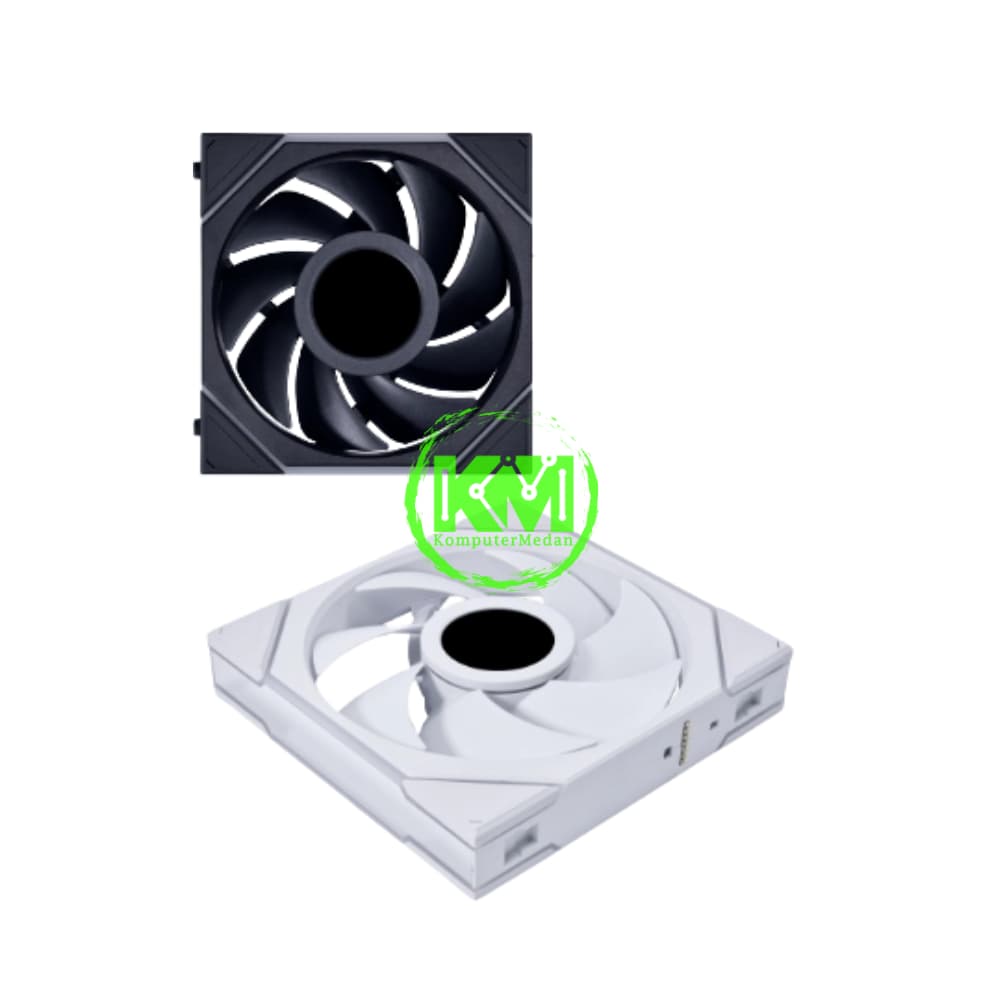 LIAN LI UNI FAN TL LCD WIRELESS 120 TRIPLE BLACKWHITE NP FAN CASING