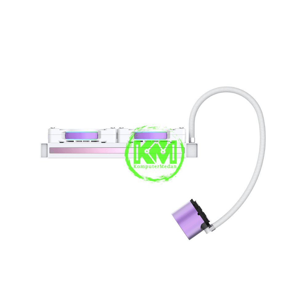 ID-COOLING AIO PINKFLOW 240 DIAMOND PURPLE ARGB FAN PROCESSOR - Image 3