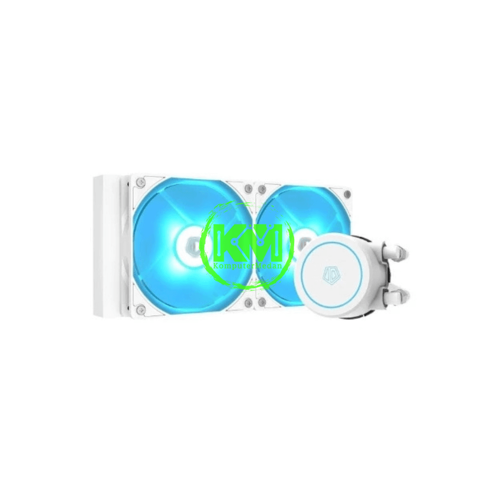 ID-COOLING AIO AURAFLOW X 240 EVO RGB SNOW FAN PROCESSOR