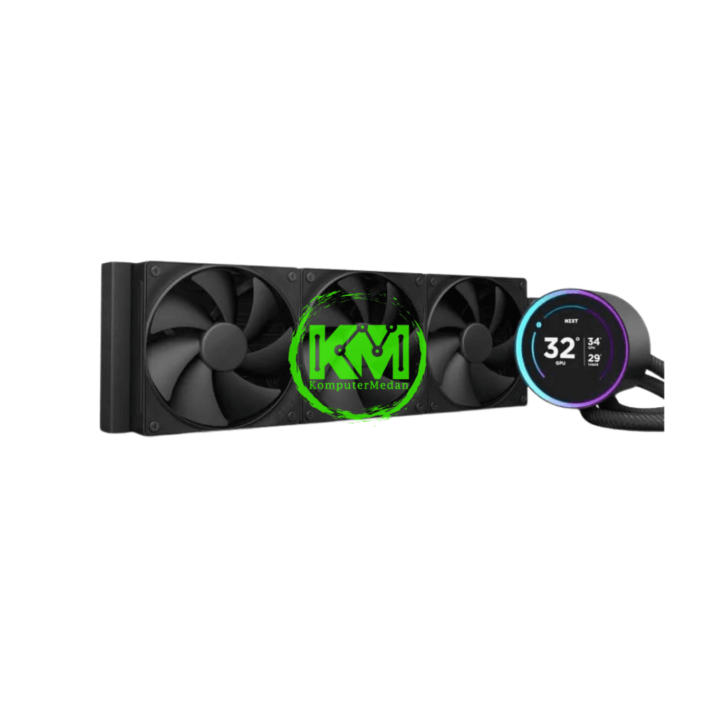 NZXT KRAKEN ELITE 360 V2 BLACK FAN PROCESSOR - Image 1