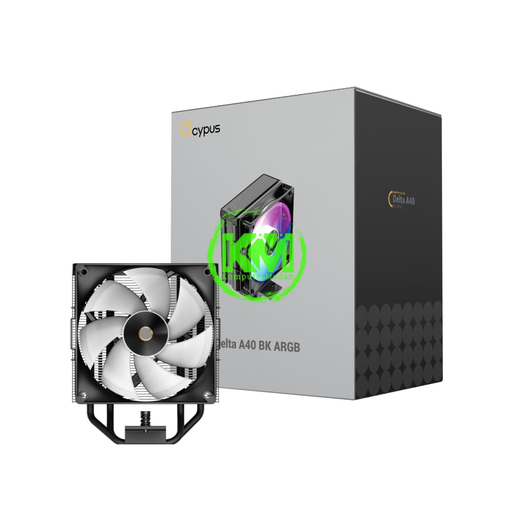 OCYPUS DELTA A40 EX DIGITAL ARGB BLACK FAN PROCESSOR