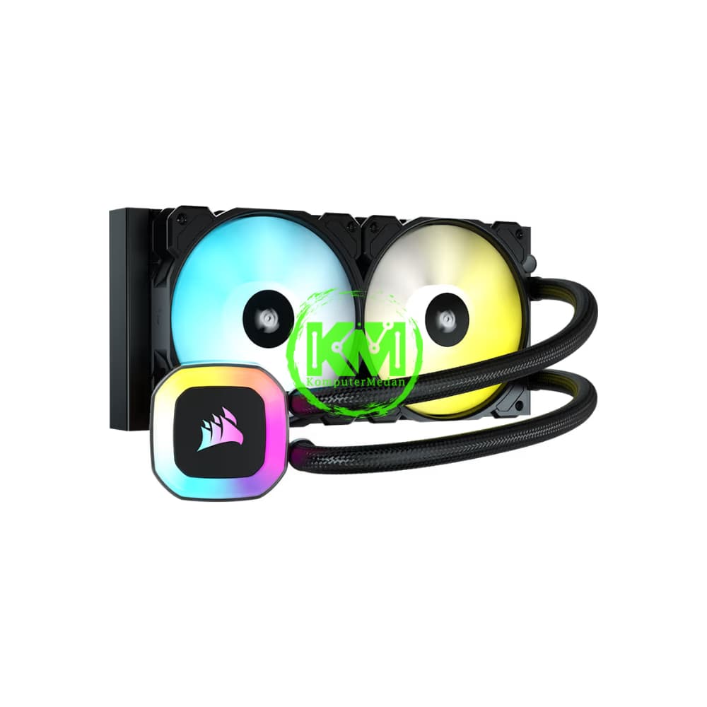 CORSAIR H100 RGB 240MM FAN PROCESSOR - Image 1