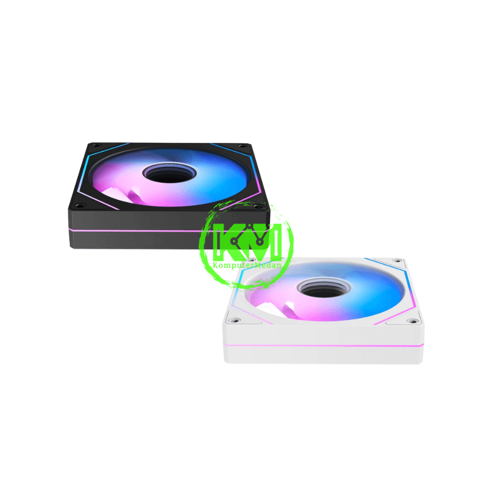 OCYPUS GAMMA F12 ARGB FAN CASE REVERSE BLADE BLACK WHITE FAN CASING - Image 4