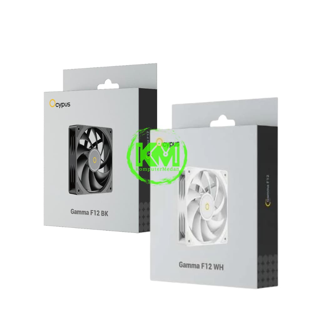 OCYPUS GAMMA F12 FAN CASE BLACK WHITE FAN CASING - Image 1