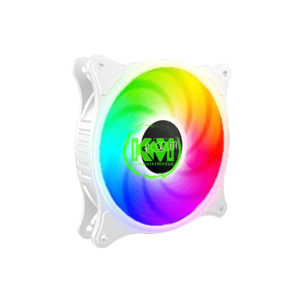 PCCOOLER FX-120-3 WHITE RGB FAN CASING