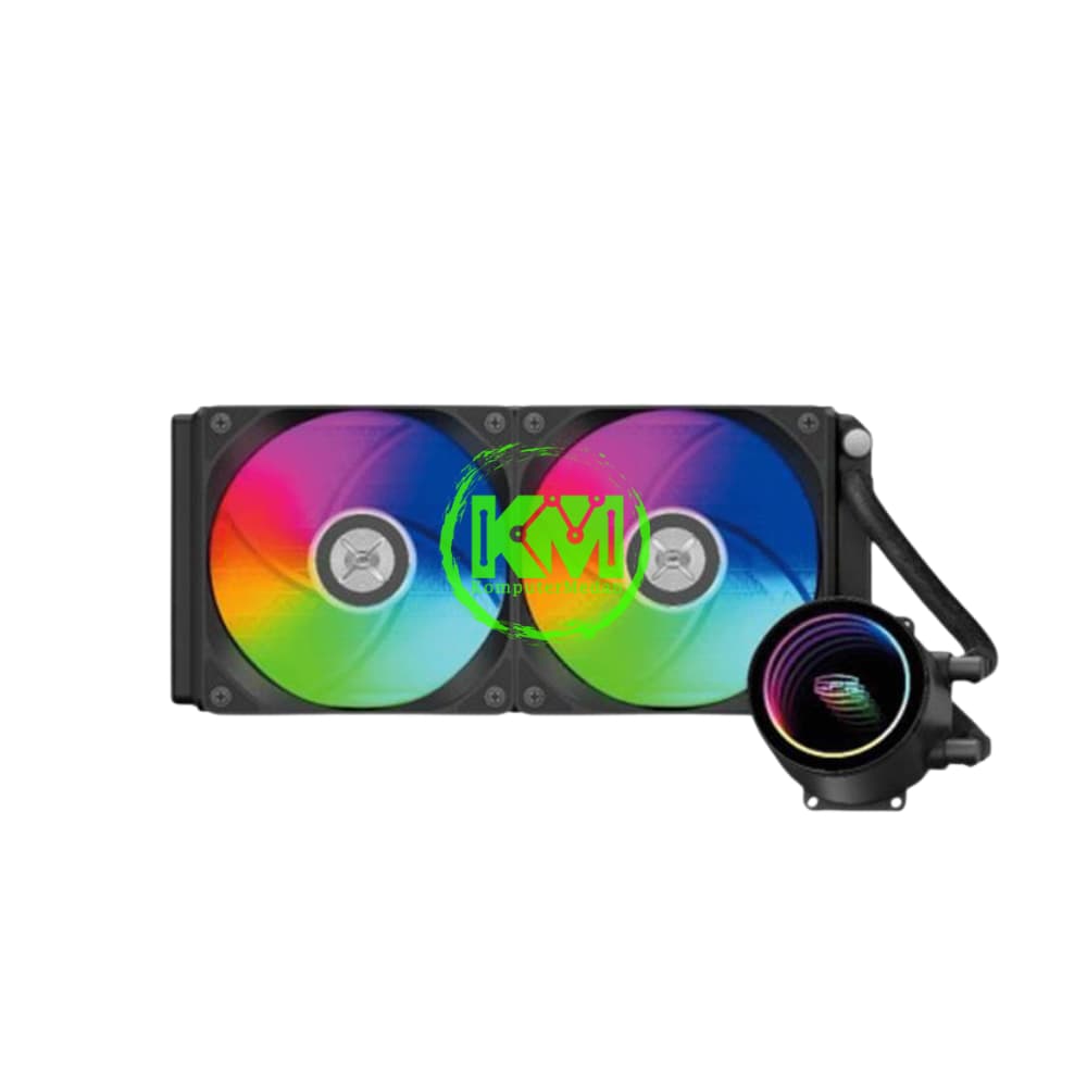 PCCOOLER GI-DA240 ARGB BLACK WHITE - Image 2