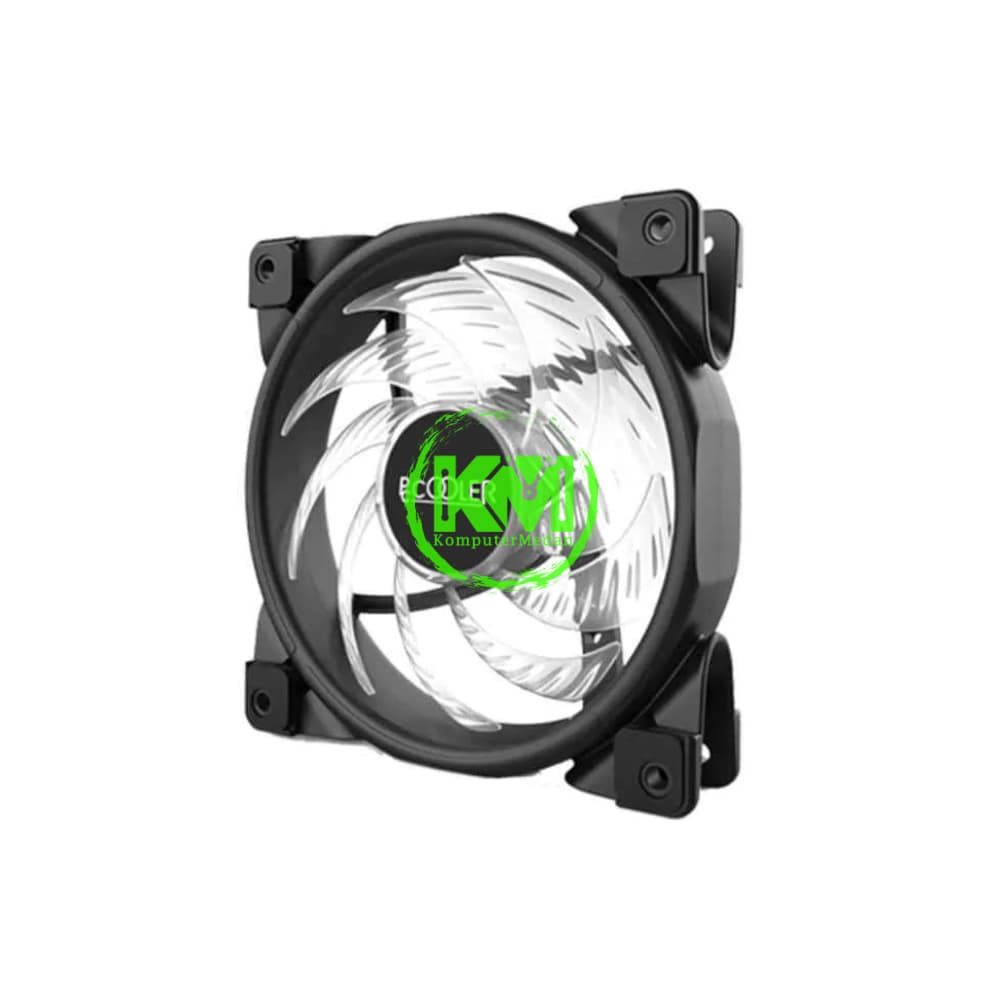PCCOOLER HALO RGB BLACK 3IN1 FAN CASING - Image 3