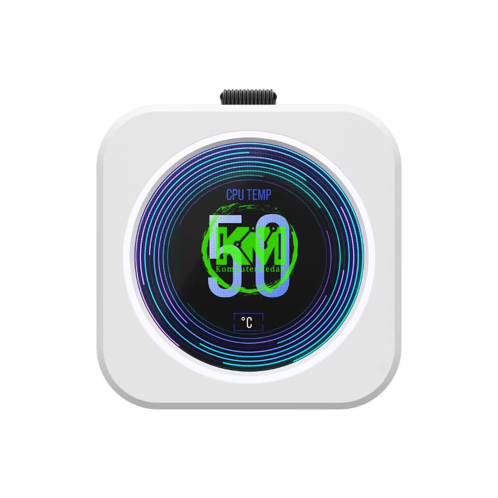 CORSAIR ICUE H150I ELITE LCD XT WHITE 360MM FAN PROCESSOR - Image 4