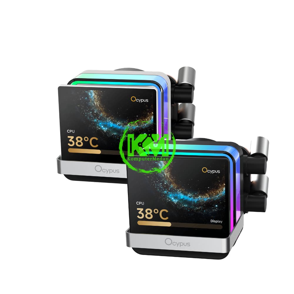 OCYPUS SIGMA L24 PRO ARGB 240MM DISPLAY LCD BLACK WHITE FAN PROCESSOR - Image 5