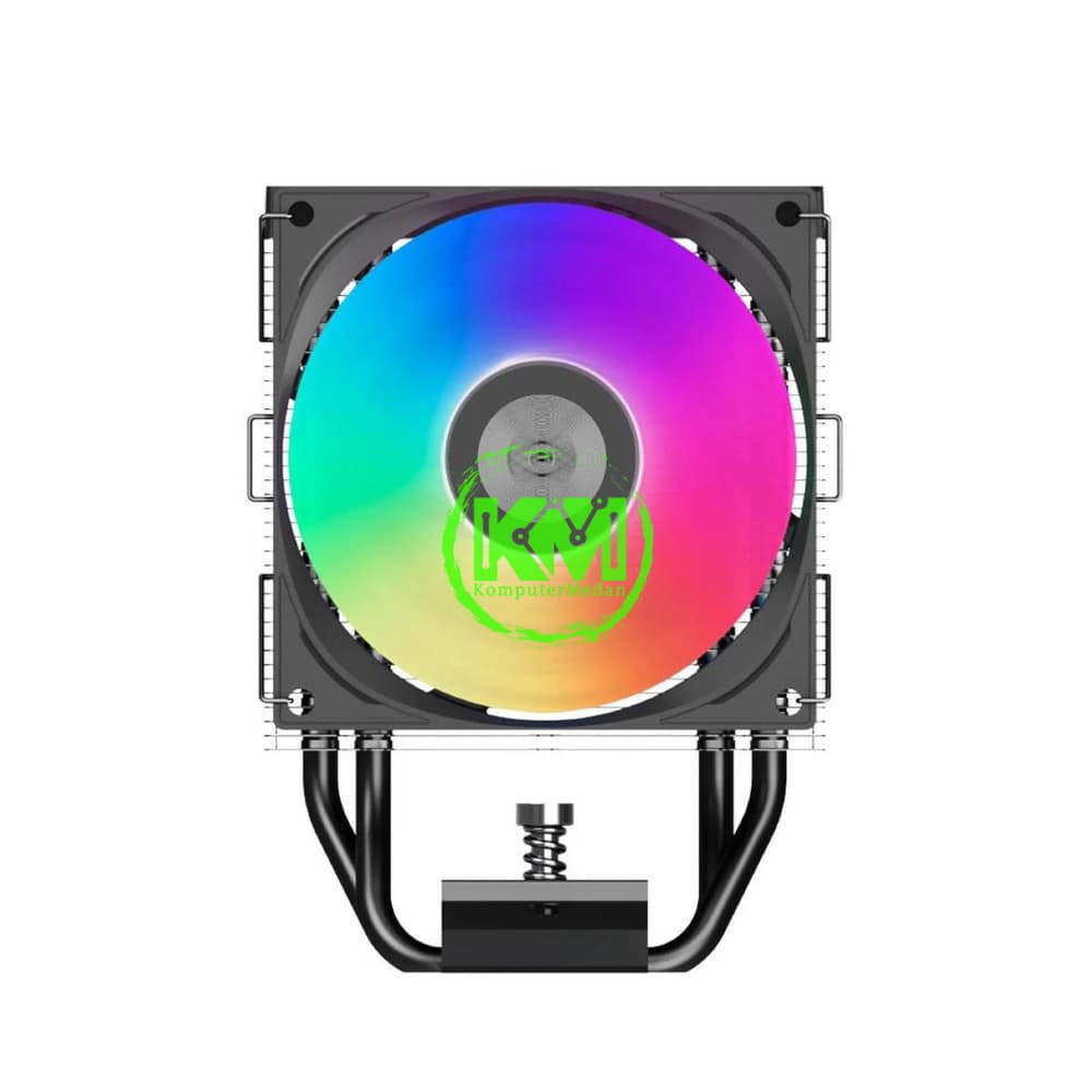 PCCOOLER R400 ARGB BLACK FAN PROCESSOR - Image 2