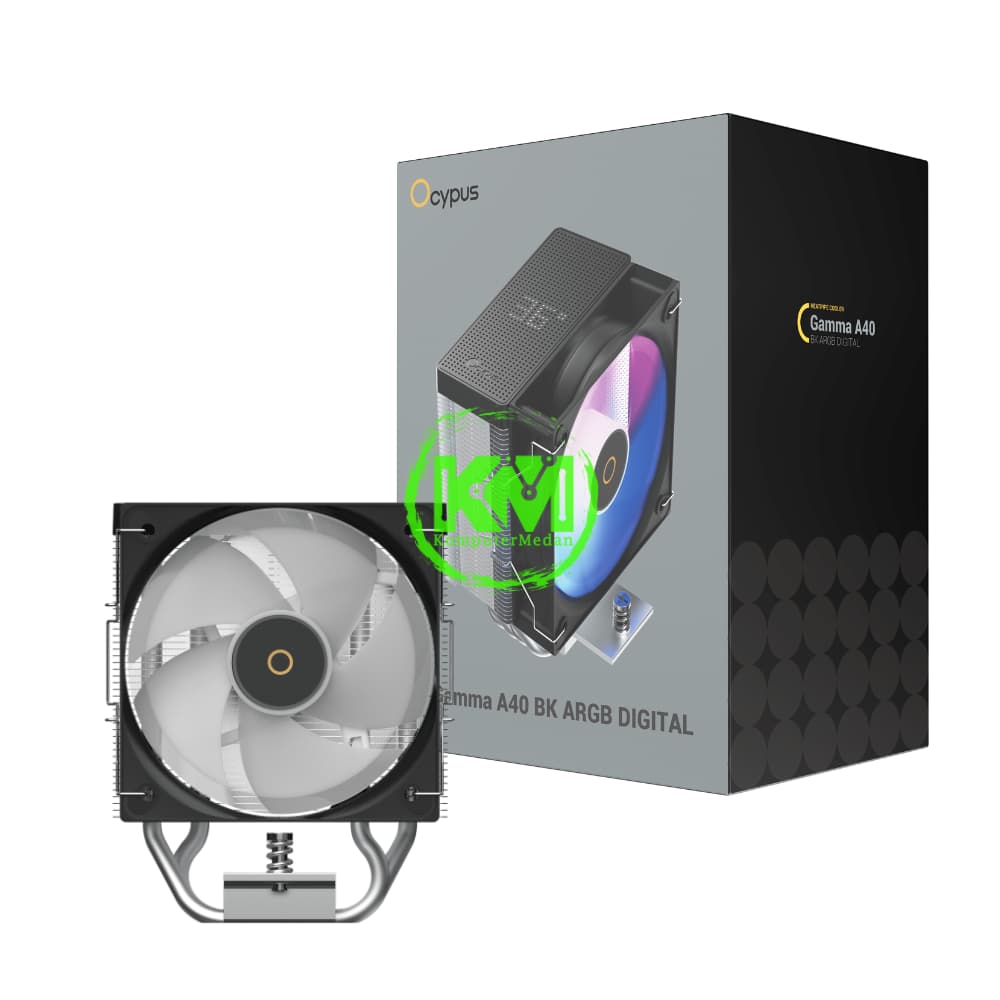 OCYPUS GAMMA A40 DIGITAL ARGB BLACK FAN PROCESSOR - Image 1