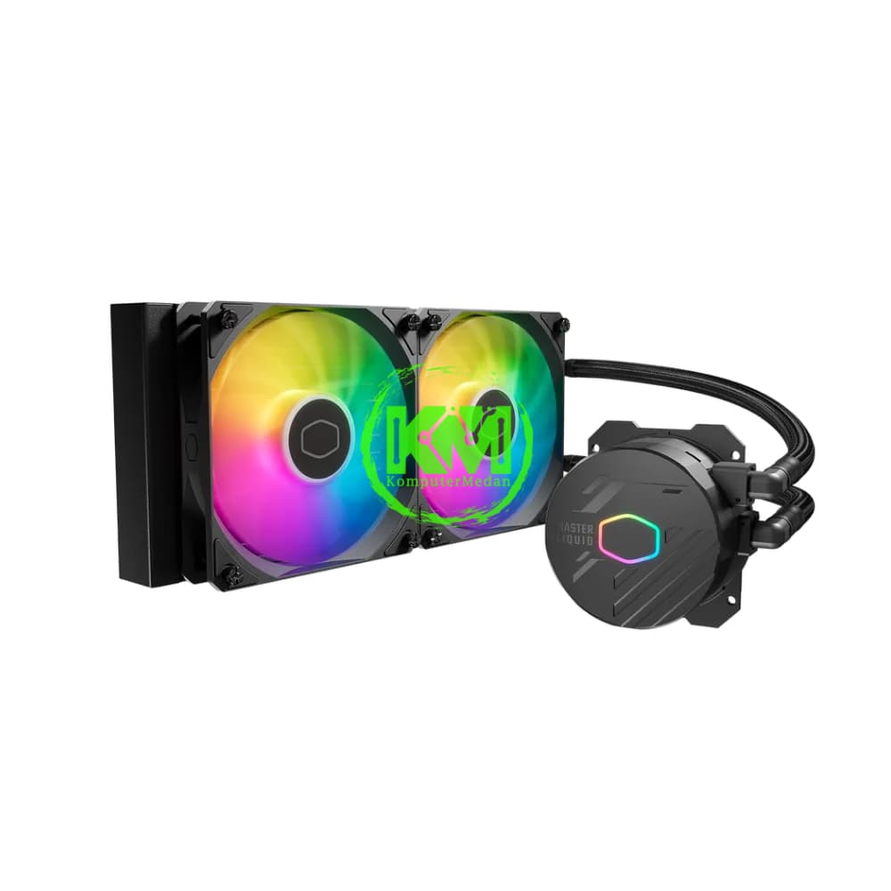 COOLER MASTER MASTER LIQUID 240L CORE ARGB BLACK FAN PROCESSOR