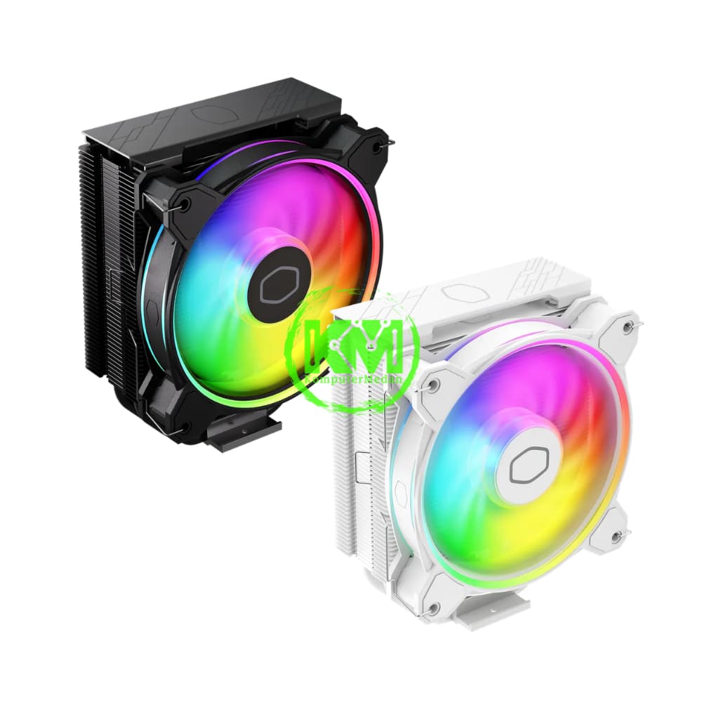 COOLER MASTER HYPER 212 HALO BLACK WHITE FAN PROCESSOR - Image 1