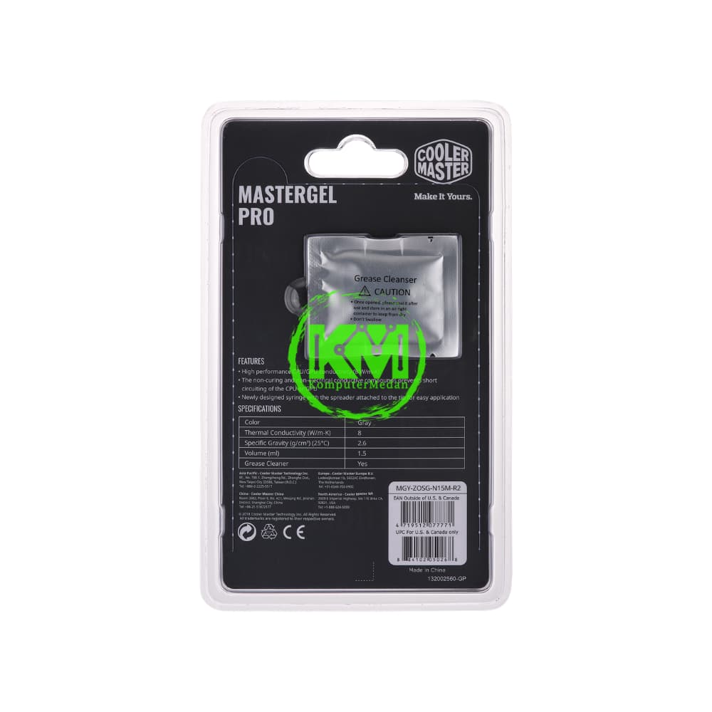 COOLER MASTER MASTER GEL MG-5 THERMAL PASTE - Image 2