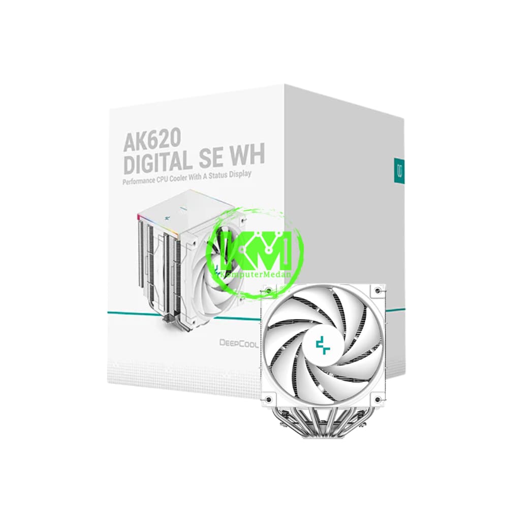 DEEPCOOL AK620 DIGITAL SE WHITE DUAN FAN PROCESSOR - Image 1