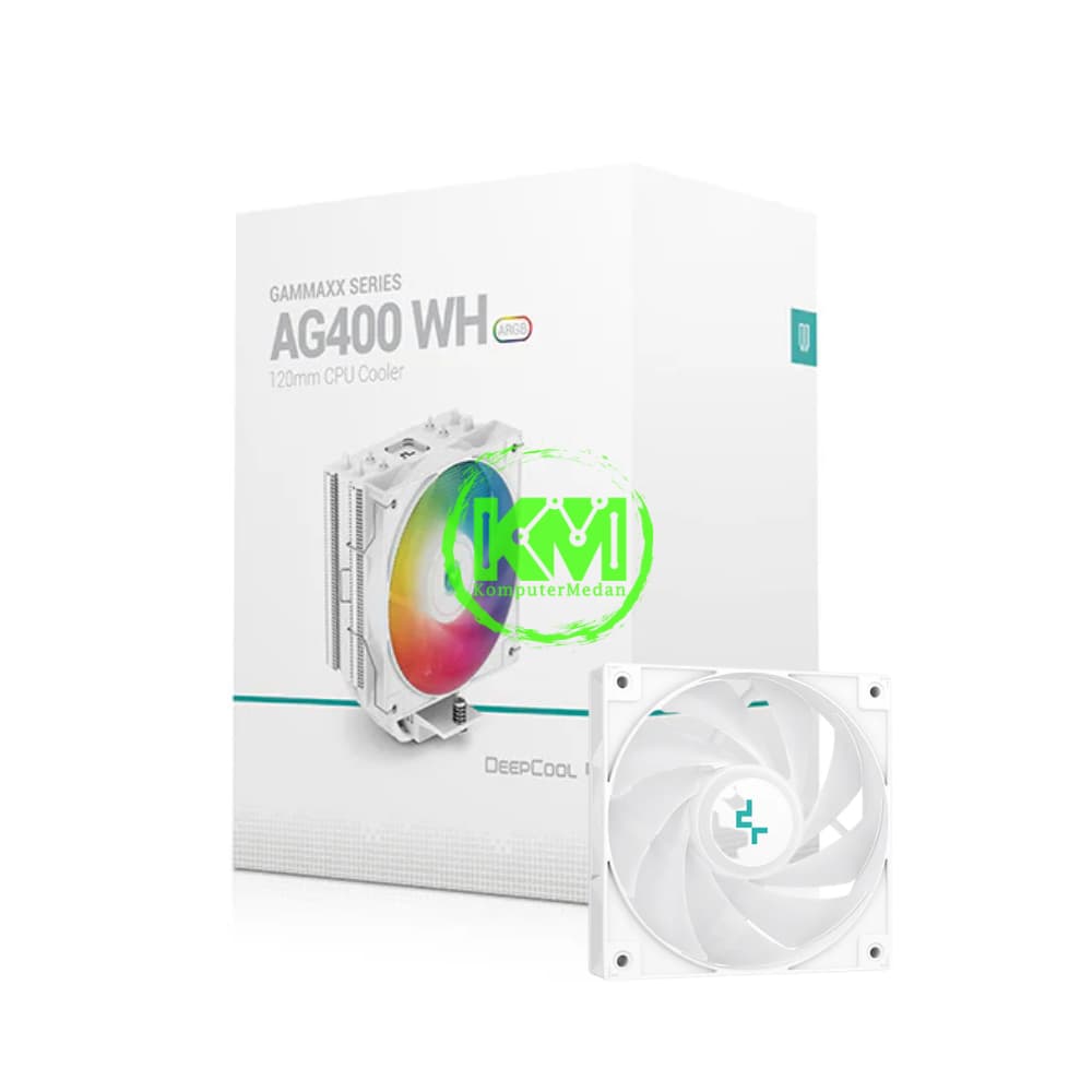 DEEPCOOL AG400 ARGB WHITE FAN PROCESSOR - Image 1