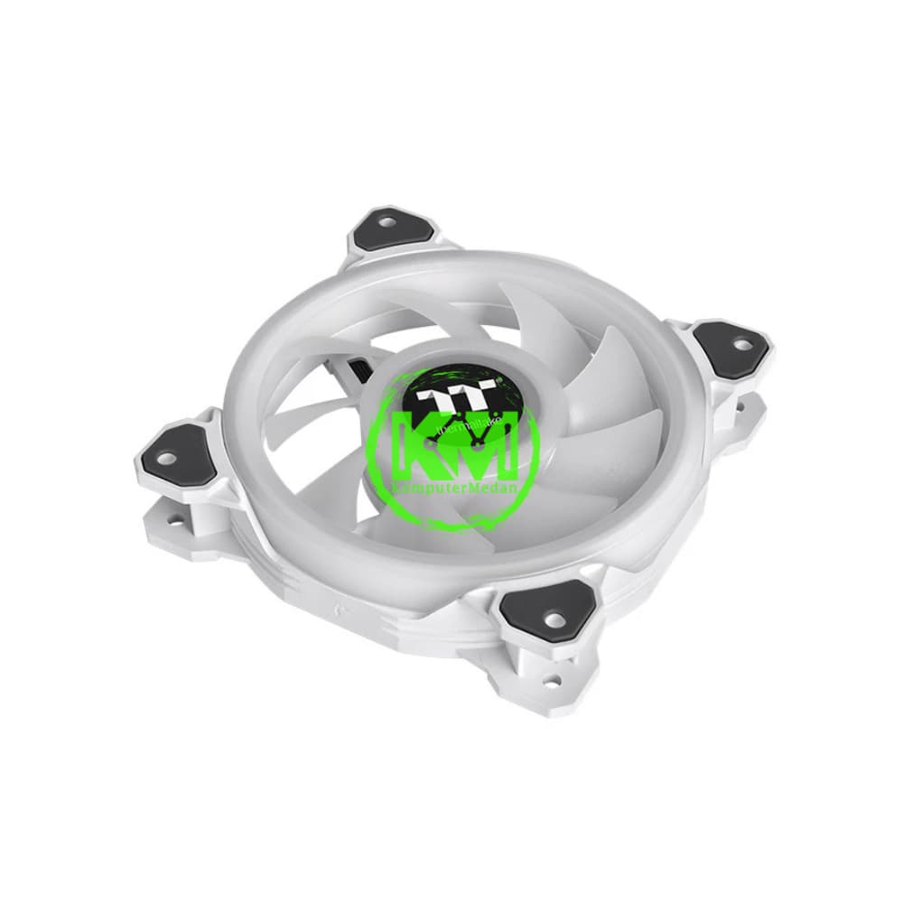 THERMALTAKE RING QUAD 12 RGB PREMIUM BLACK SNOW FAN PROCESSOR - Image 3