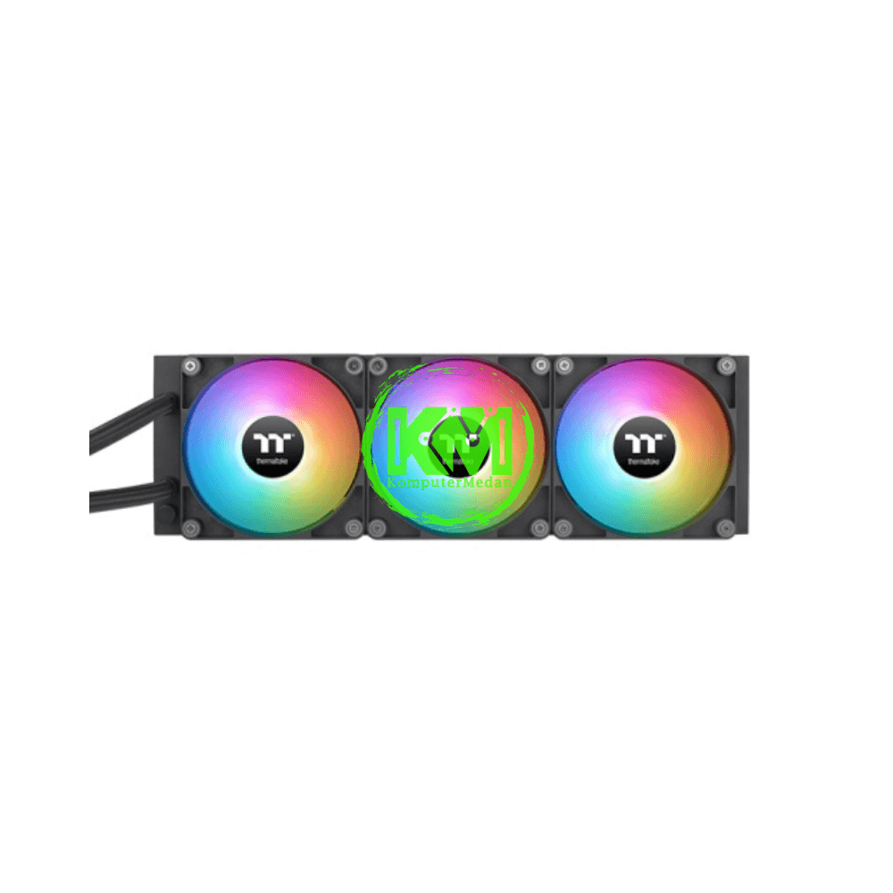 THERMALTAKE TH360 V2 ULTRA ARGB BLACK FAN PROCESSOR - Image 4