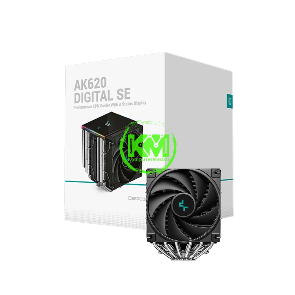 DEEPCOOL AK620 DIGITAL SE BLACK DUAN FAN PROCESSOR - Image 1