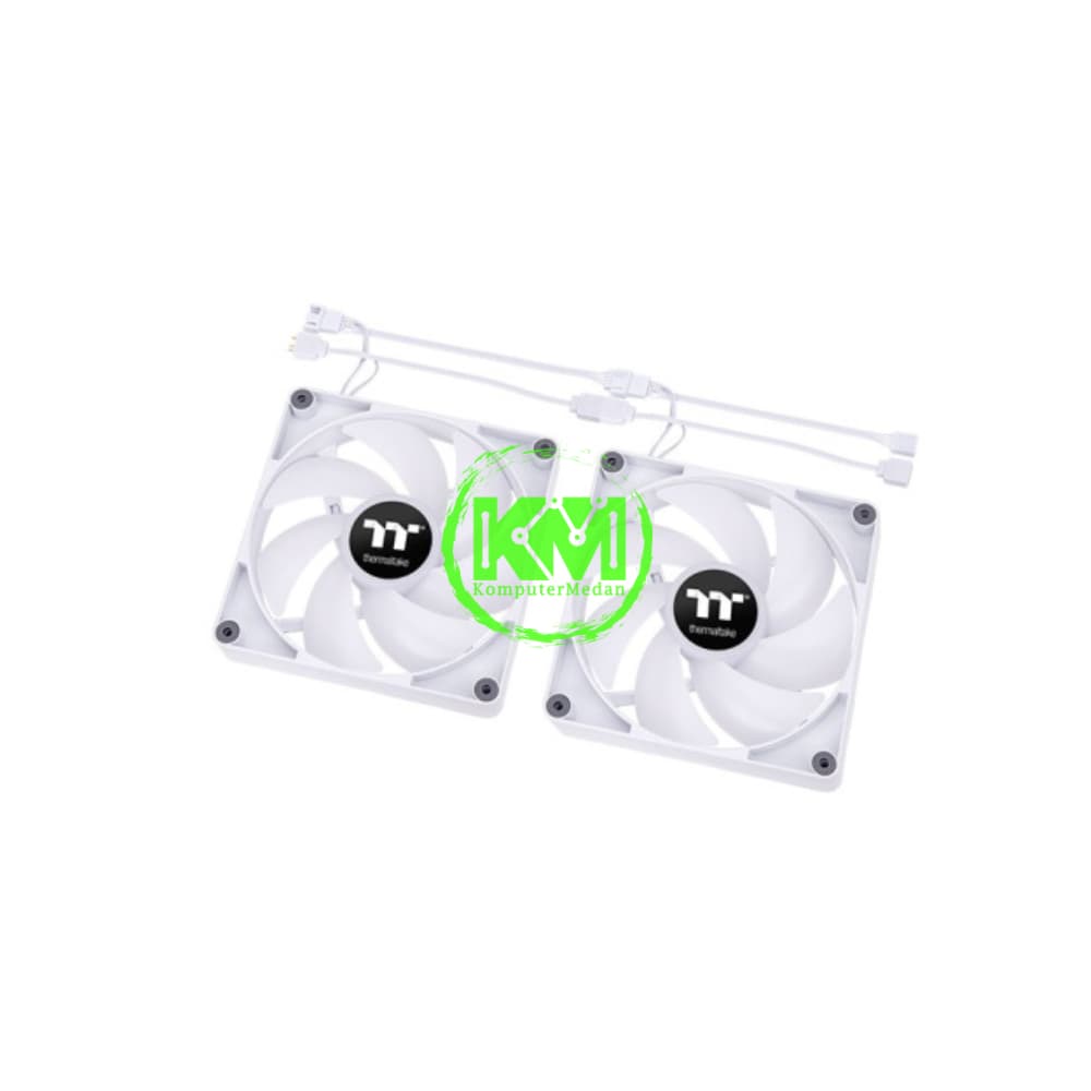 THERMALTAKE CT120 ARGB WHITE FAN 2 PACK FAN CASING - Image 4