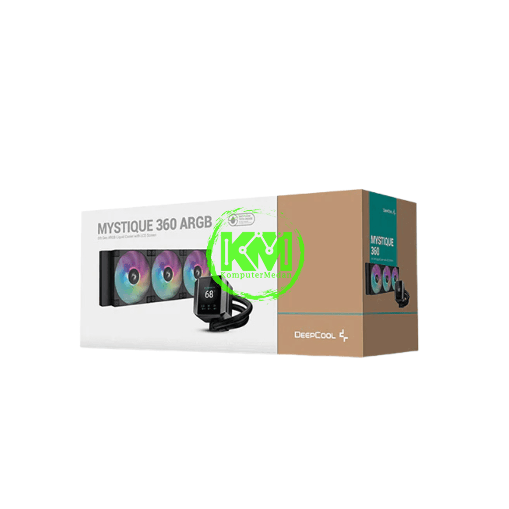 DEEPCOOL MYSTIQUE 360 ARGB 360MM TFT DISPLAY FAN PROCESSOR