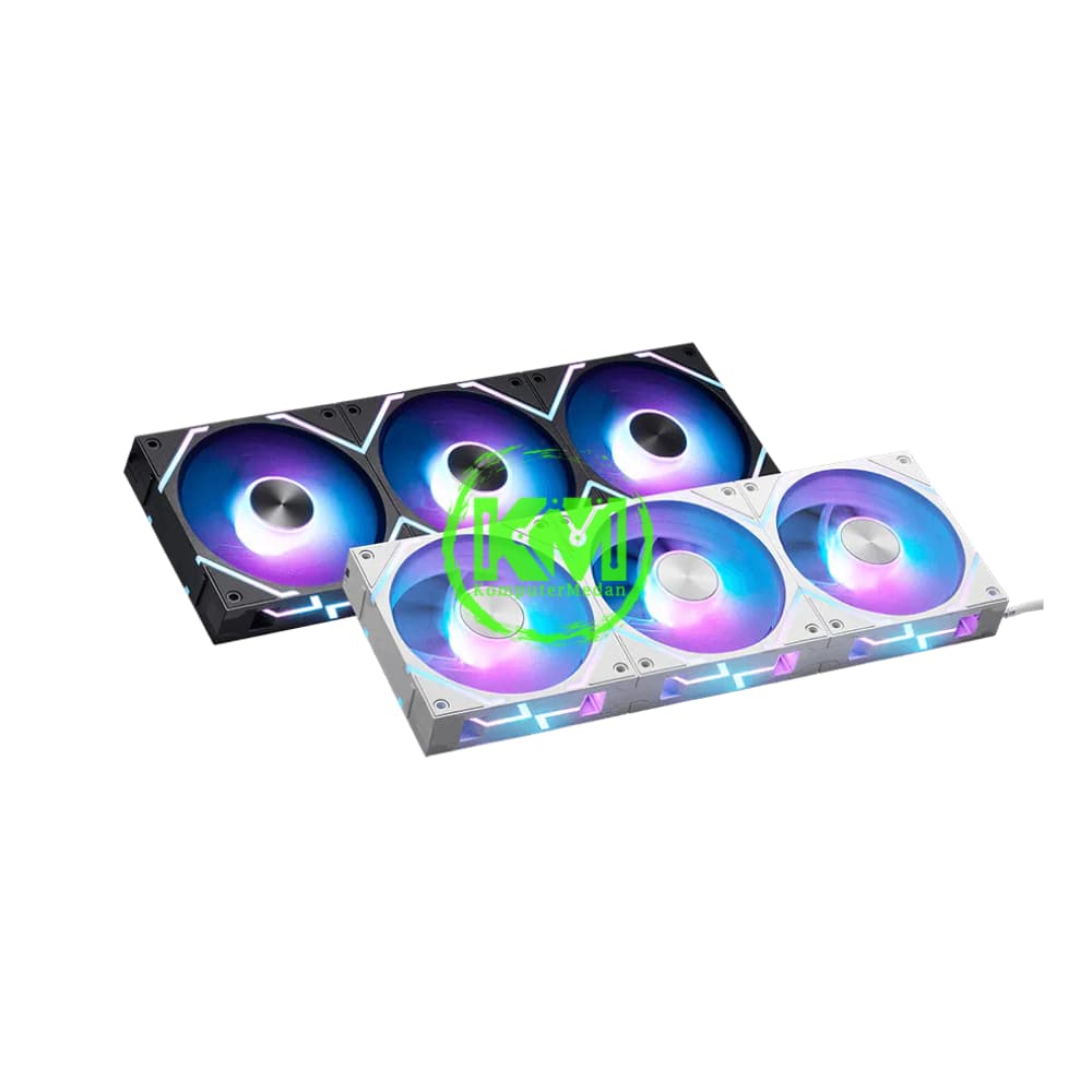 MSI MPG EZ120 ARGB 3 FAN BLACK WHITE FAN PROCESSOR