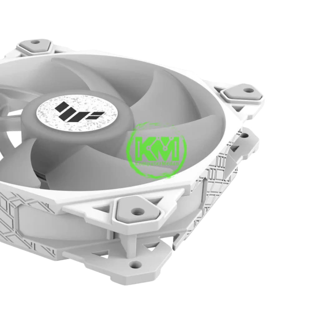 ASUS TUF TR120 ARGB 3IN1 WHITE FAN CASING - Image 2