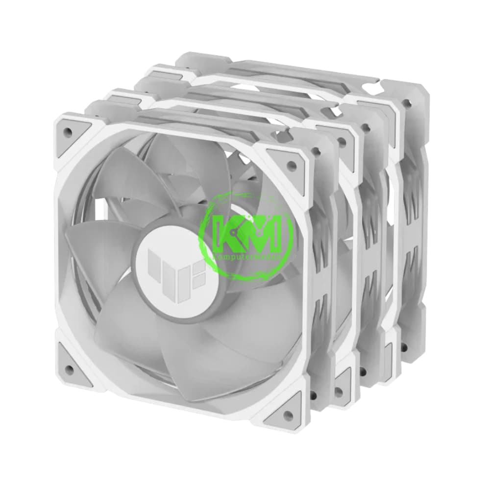 ASUS TUF TR120 ARGB 3IN1 WHITE FAN CASING - Image 3