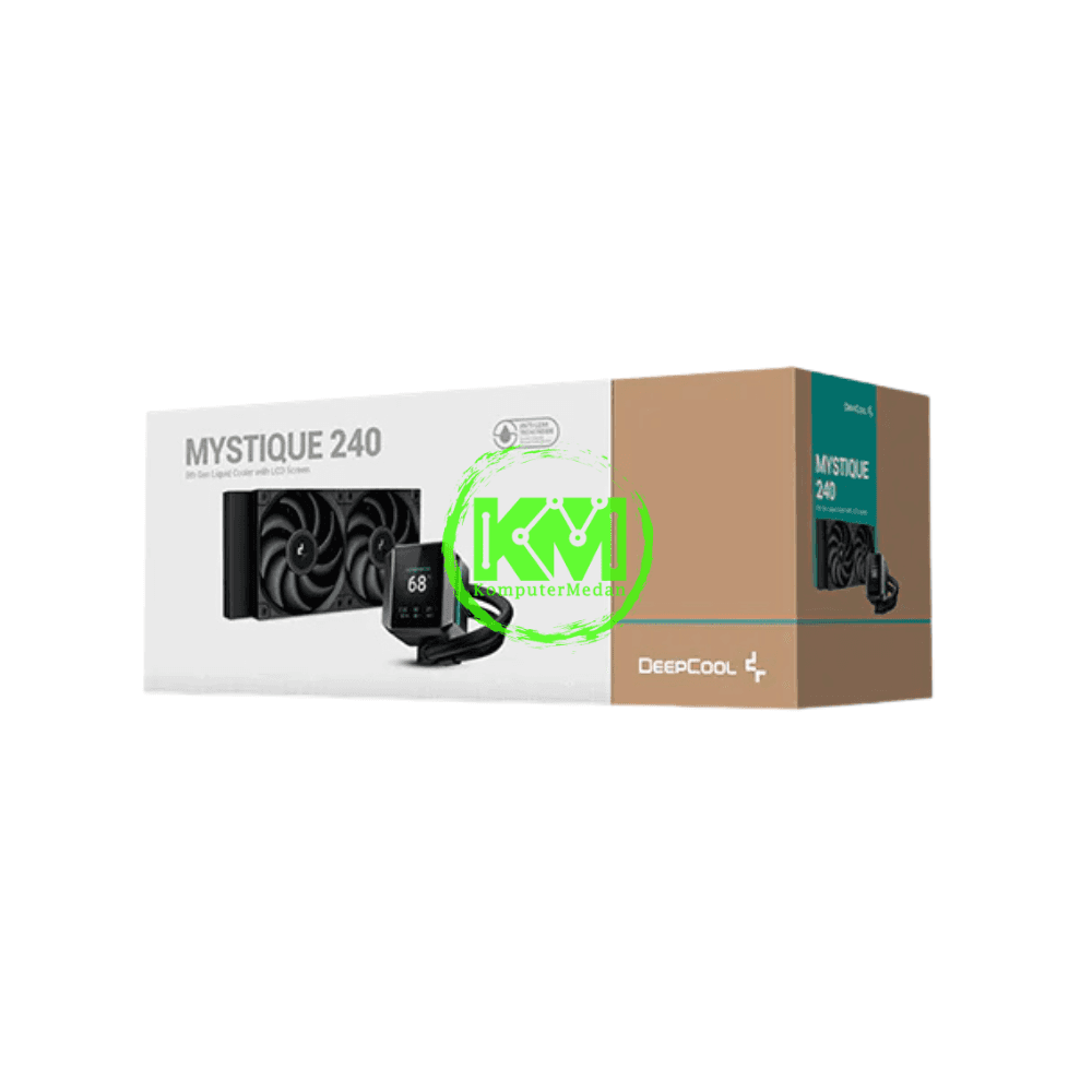 DEEPCOOL MYSTIQUE 240 240MM TFT DISPLAY FAN PROCESSOR