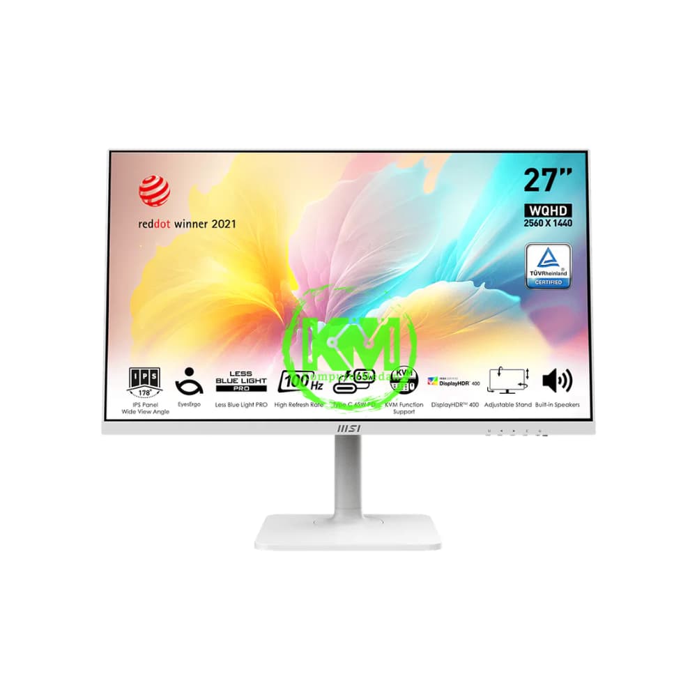 MSI MODERN MD272QX PW WHITE LED MONITOR