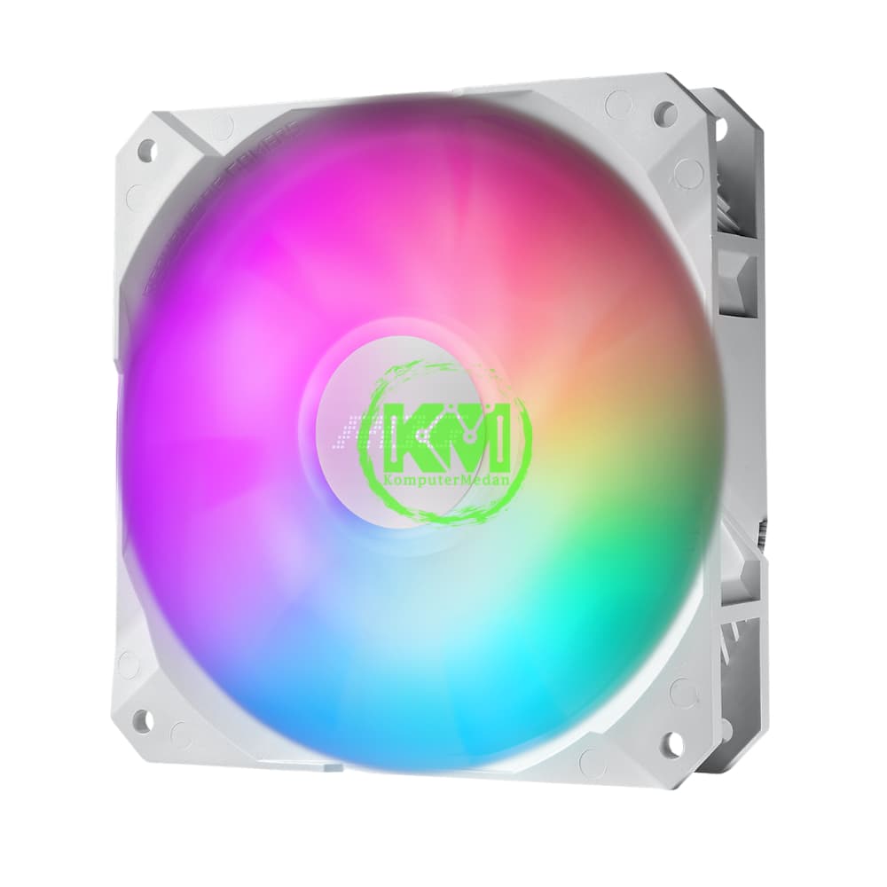 ASUS ROG STRIX LC II 240 ARGB WHITE AIO LIQUID COOLER FAN - Image 3