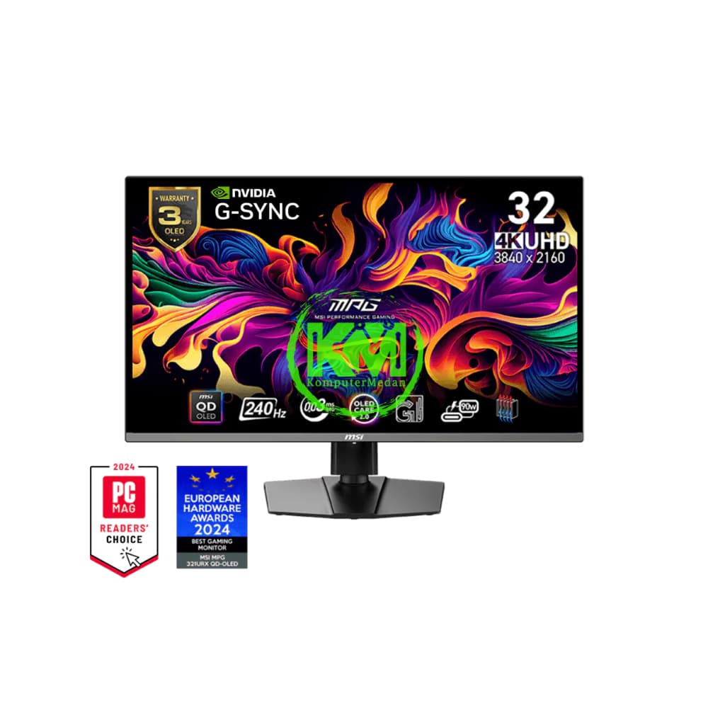 MSI GAMING MPG 321URX QD-OLED LED MONITOR