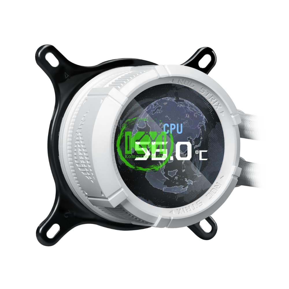 ASUS ROG STRIX LC III 360 ARGB WHITE AIO LIQUID COOLER FAN - Image 4