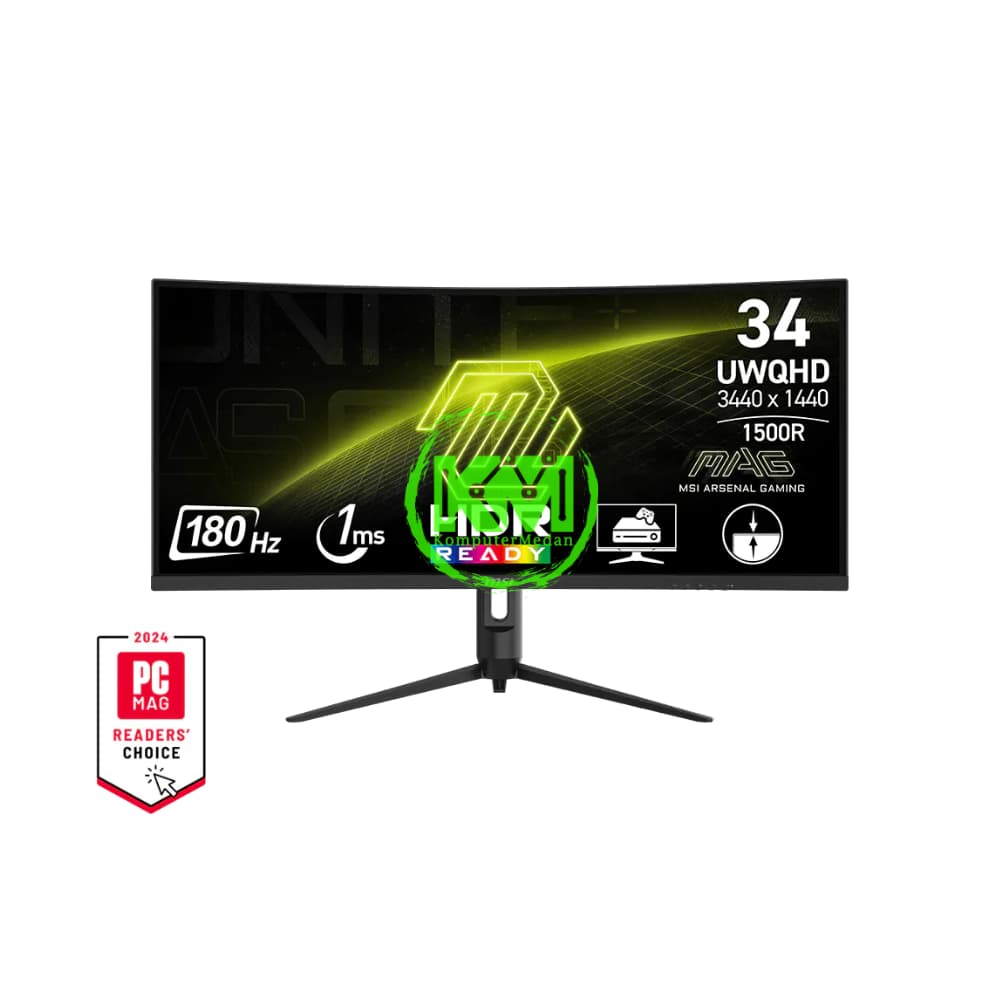 MSI GAMING 342CQR E2 LED MONITOR - Image 1