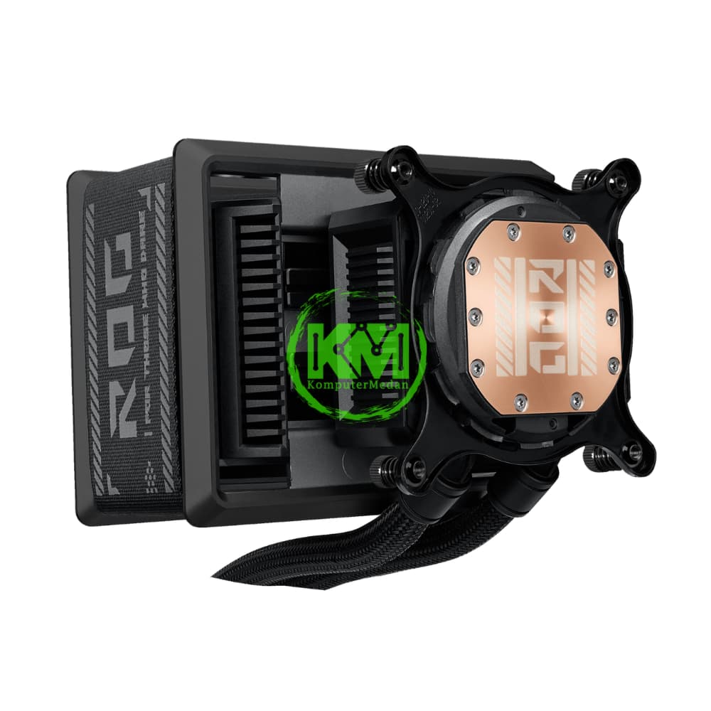 ASUS ROG RYUO IV SLC 360 ARGB BLACK AIO LIQUID COOLER FAN - Image 5