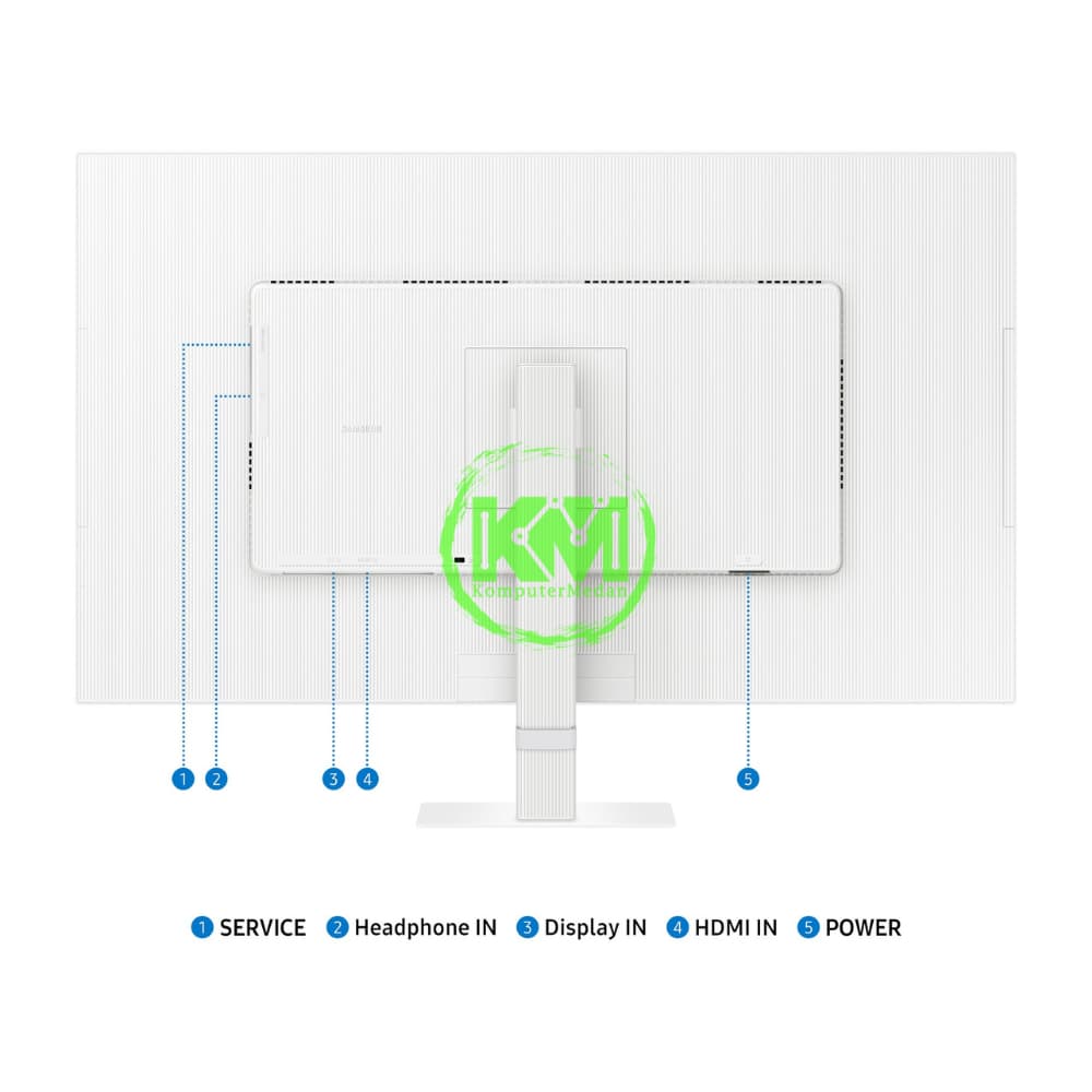 SAMSUNG VIEWFINITY S7 WHITE LS32D701EAE - 32" INCH LED MONITOR - Image 5