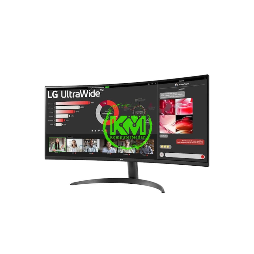 LG 34WR50QC LED MONITOR - Image 2