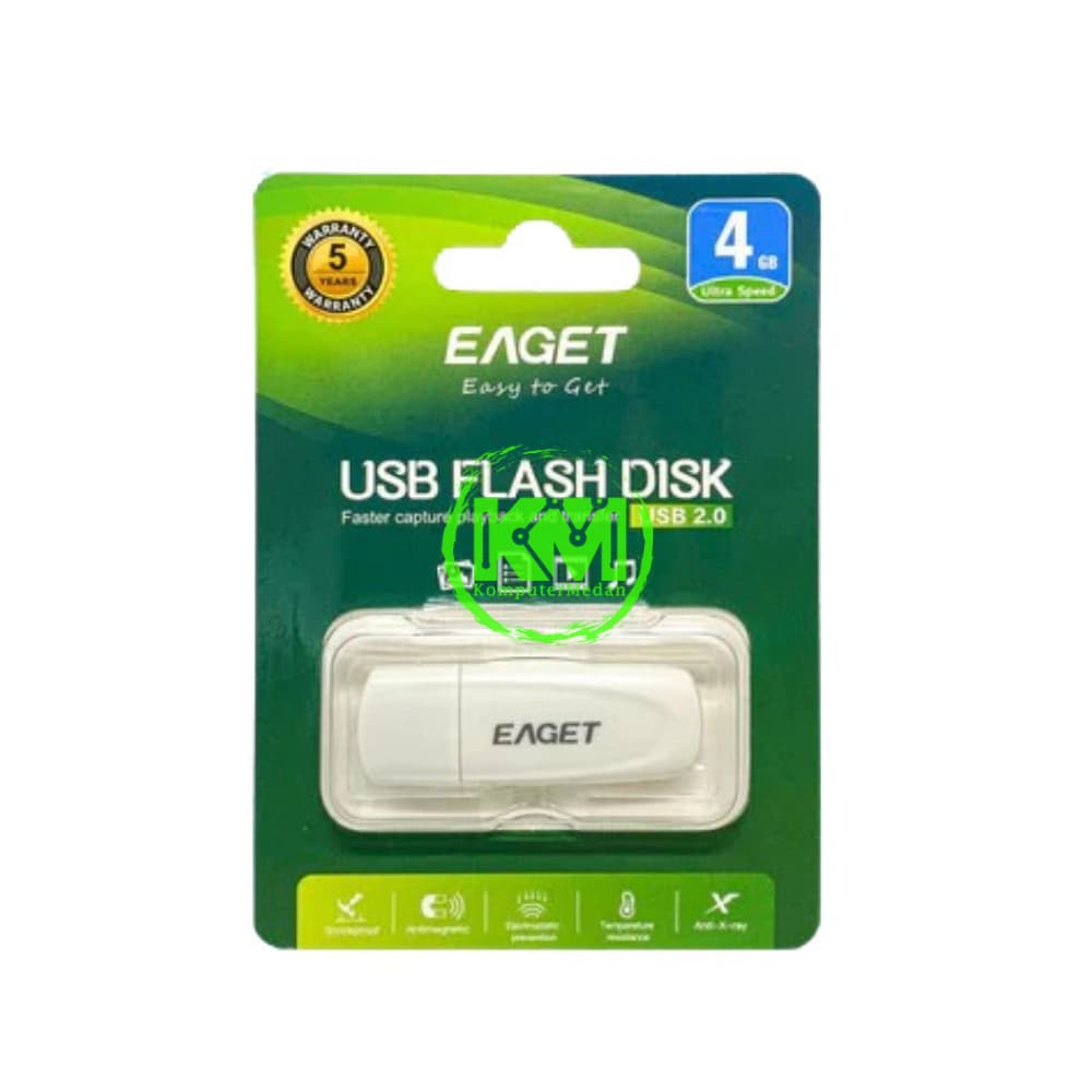 EAGET F5 4GB WHITE FLASHDISK