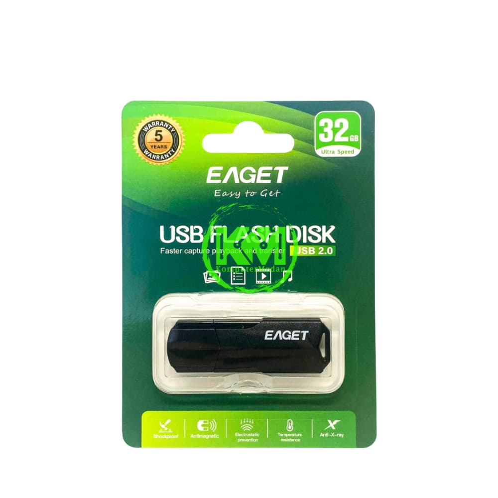 EAGET F5 32GB BLACK FLASHDISK