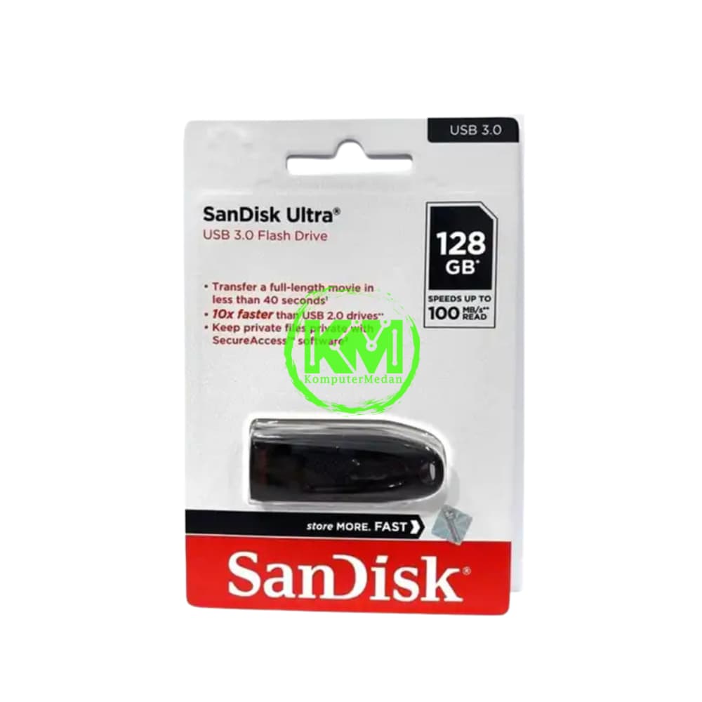 SANDISK ULTRA CZ48 128GB USB 3.0 FLASHDISK