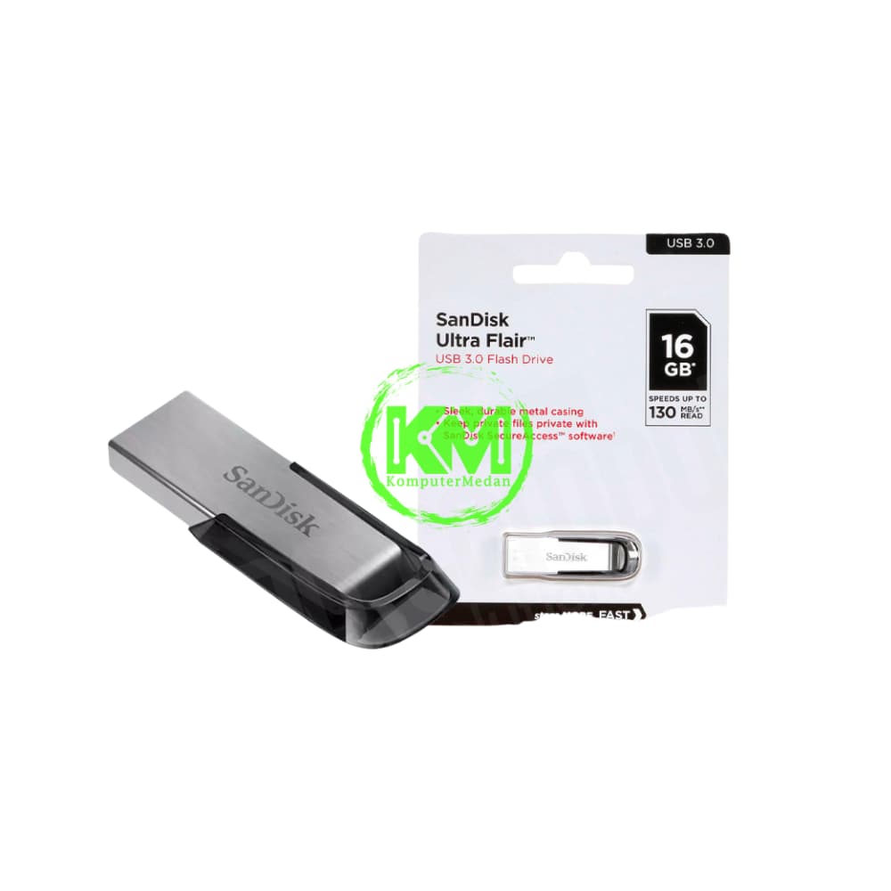 SANDISK ULTRA FLAIR SDCZ73 16GB 3.0 FLASHDISK - Image 1