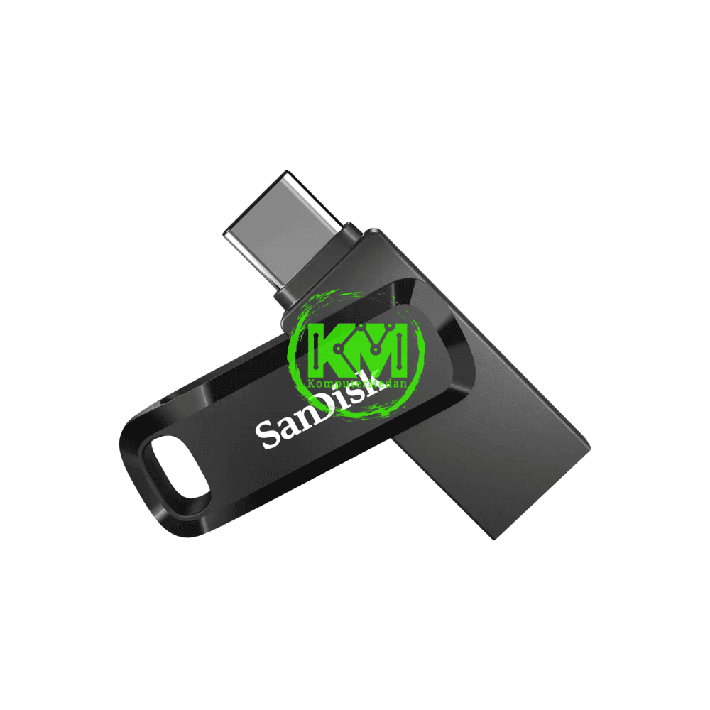 SANDISK DUAL OTG TYPE C USB 3.0 32GB SDDC3 BLACK FLASHDISK - Image 1