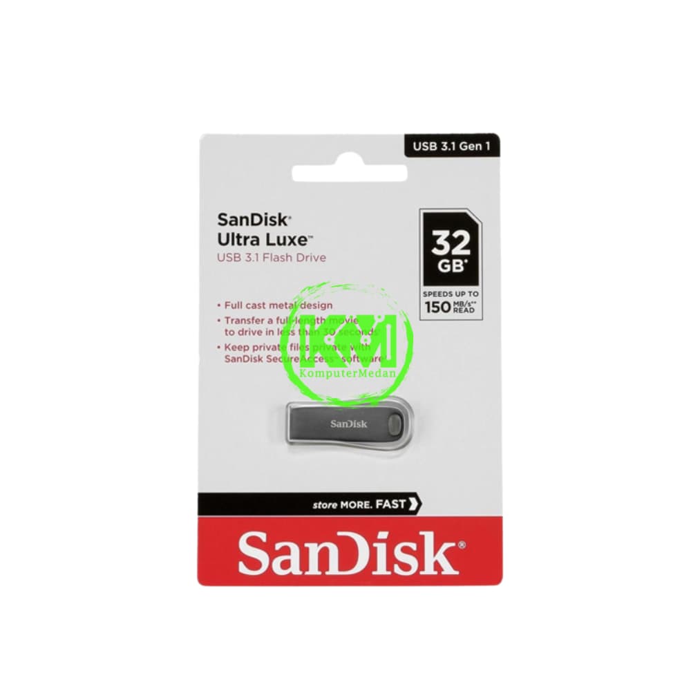 SANDISK ULTRA LUXE SDC274 32GB USB 3.1 FLASHDISK