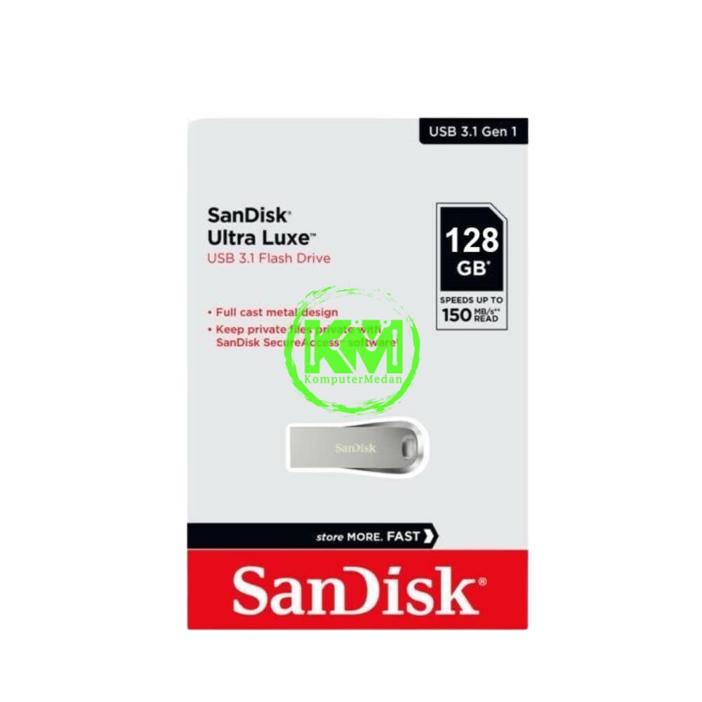 SANDISK ULTRA LUXE SDC274 128GB USB 3.1 FLASHDISK - Image 1