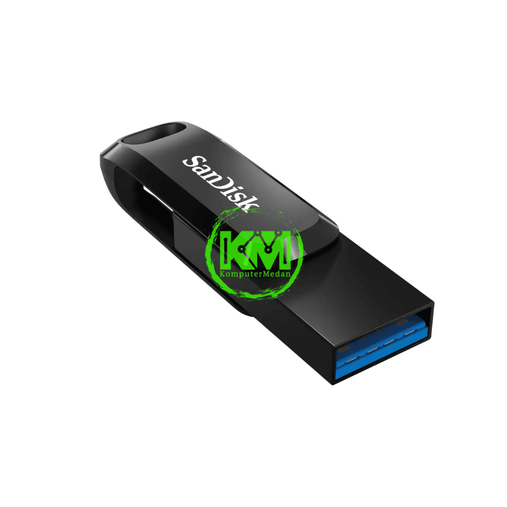 SANDISK DUAL OTG TYPE C USB 3.0 256GB SDDC3 BLACK FLASHDISK - Image 2