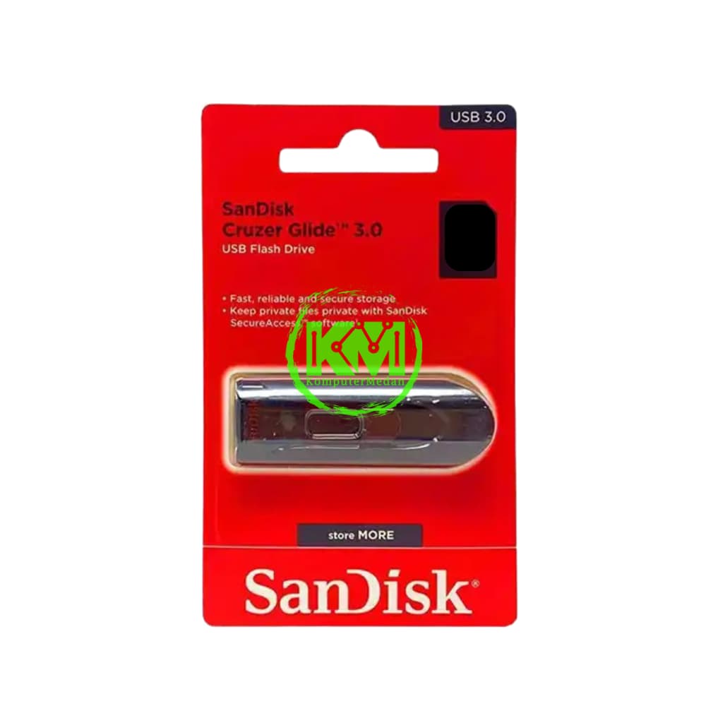 SANDISK CRUZER GLIDE CZ600 64GB USB 3.0 FLASHDISK